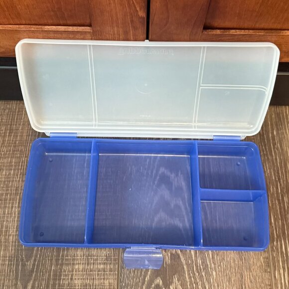 Tupperware Lunch N Things Divided Hinged Container - Picture 7 of 11